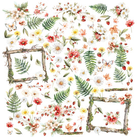 49 and Market - Nature's Haven - Laser Cut Wildflowers (Ephemera)
