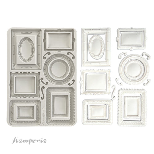 Stamperia - Alterego - Silicon Mould A5 - Frames