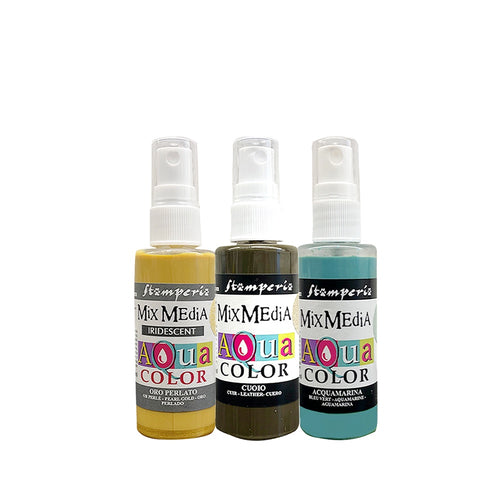 Stamperia - Fortune - Mix Media Aqua Color Spray (3pk)
