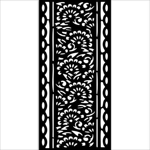 Stamperia - Art of Travelling - Stencil 12x25cm - Stripes