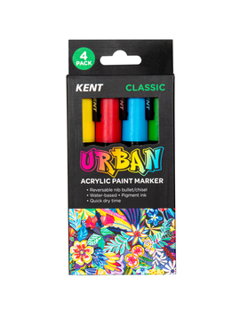 Kent - Urban Paint Markers - Classic - Pack of 4