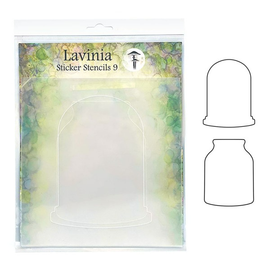Lavinia Stamps - Sticker Stencils 9 - Moon Jar Collection