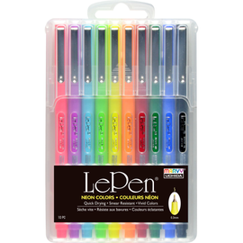 Marvy - LePen -Set - Neon (10pk)