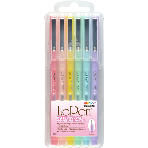 Marvy - LePen - Pastel (6pk)