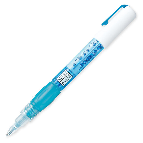 Kuretake - Zig Memory System 2 Way Glue Pen (Squeeze & Roll) - Fine Ball Point Tip