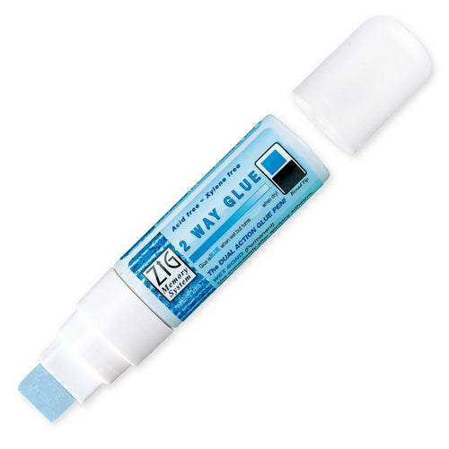 Kuretake - Zig Memory System 2 Way Glue Pen - Jumbo Tip (15mm)