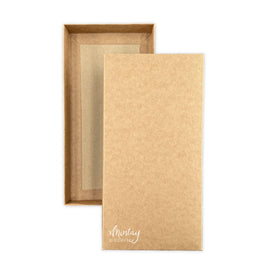 Mintay Basics - Card Box Base 04 - Kraft (11.5cm x 23cm) (3pcs)
