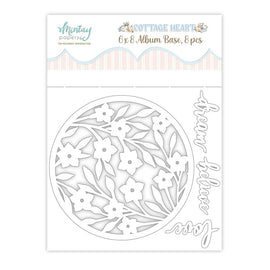 Mintay - Cottage Heart - 6x8 Album Base (8pcs)