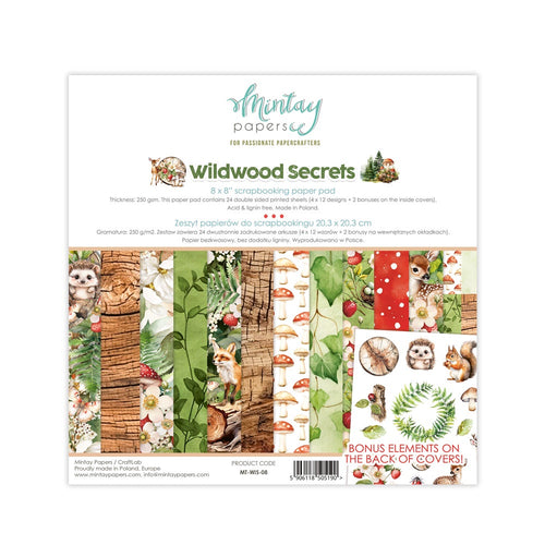 Mintay - Wildwood Secrets - 8x8 Paper Pad