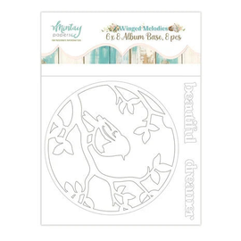 Mintay - Winged Melodies - 6x8 Album Base (8pcs)