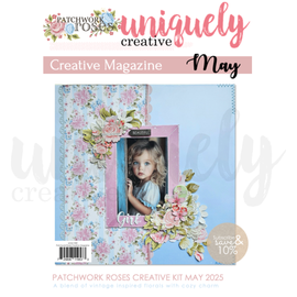 Uniquely Creative - Patchwork Roses - Inspiration Magazine (Book Only)