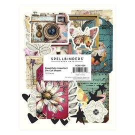 Spellbinders - Beautifully Imperfect - Die Cut Shapes 110pc