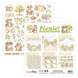 Scrapboys - Picnic! - 12x12 Paper Pad