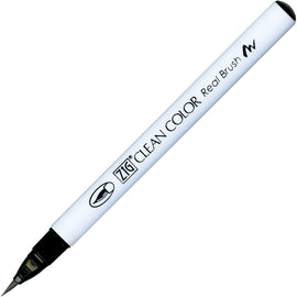 Kuretake - Zig Clean Color Real Brush - GRAY/BLACK FAMILY - Individual Brushes