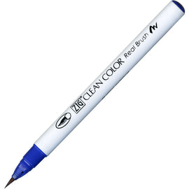 Kuretake - Zig Clean Color Real Brush - BLUE FAMILY - Individual Brushes