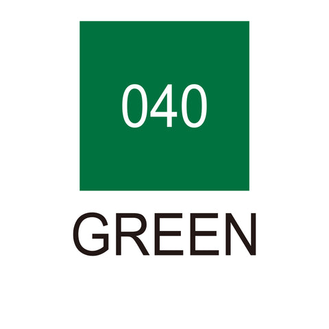 Kuretake - Zig Clean Color Real Brush - GREEN FAMILY - Individual Brushes