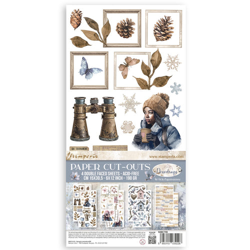 Stamperia - Create Happiness Dewdrops - Paper Cut-Outs