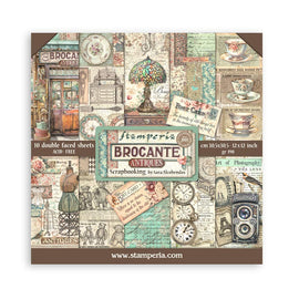 Stamperia - Brocante Antiques - 12x12 Paper Pack