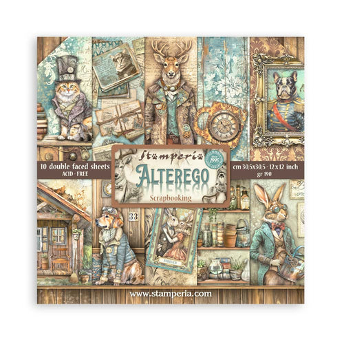 Stamperia - Alterego - 12x12 Paper Pack