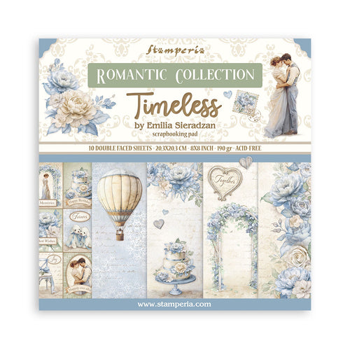 Stamperia - Timeless - 8x8 Paper Pack