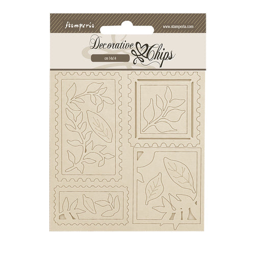 Stamperia - Create Happiness Dewdrops - Decorative Chips (14x14cm) "Stamps"