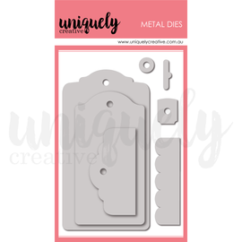 Uniquely Creative - Tags Tops 'N' Tails 2.0 Die Set (7pcs)