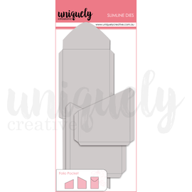 Uniquely Creative - Dear Diary - Folio Pocket Die Set (3pc)