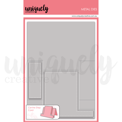 Uniquely Creative - Home For Christmas - Centre Stepper Card Die (3pc)