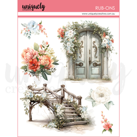 Uniquely Creative - Vintage Chronicles - Rub-Ons