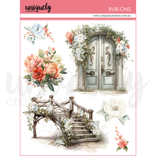 Uniquely Creative - Vintage Chronicles - Rub-Ons