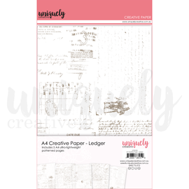 Uniquely Creative - Dear Diary - A4 Creative Paper "Ledger"