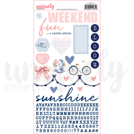 Uniquely Creative - Indigo Bloom - Stickers