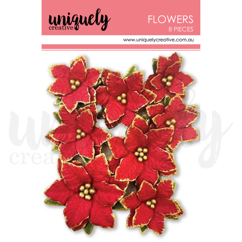 Uniquely Creative - Home For Christmas - Flowers - Christmas Poinsettia