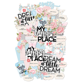 Uniquely Creative - Patchwork Roses - Creative Cuts (Ephemera)