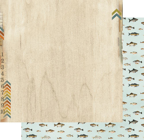 Uniquely Creative - Field Notes - 12x12 Pattern Paper "Longitudes"