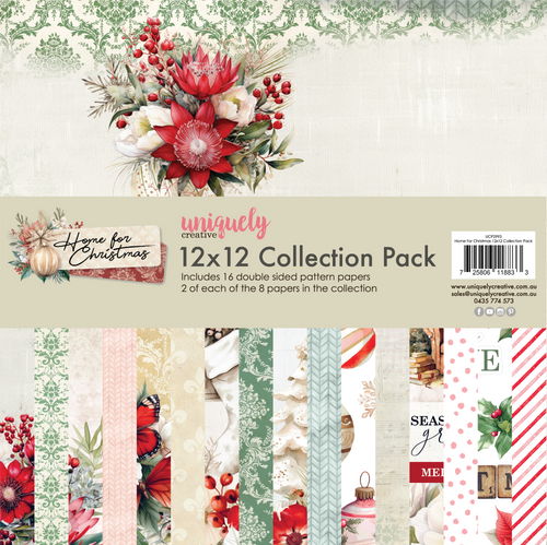 Uniquely Creative - Home For Christmas - 12x12 Collection Pack