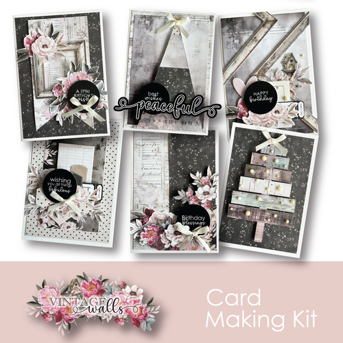 Uniquely Creative - Vintage Walls - Card Making Kit