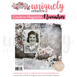 Uniquely Creative - Vintage Walls - Inspiration Magazine (Book Only)
