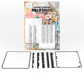 AALL & Create - Dies #26 - Frayed Frames (7 dies)