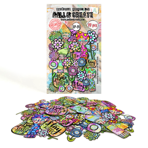 AALL & Create - Ephemera #91 - Bohemians (99pcs)