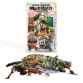 AALL & Create - Ephemera #86 - Playful Streets (32pcs)