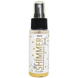 Imagine Crafts - Sheer Shimmer Craft Spray 2oz - Gold