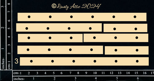 Dusty Attic - Border Bits #3 Rivets