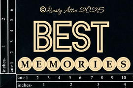 Dusty Attic - "Words - Best Memories"