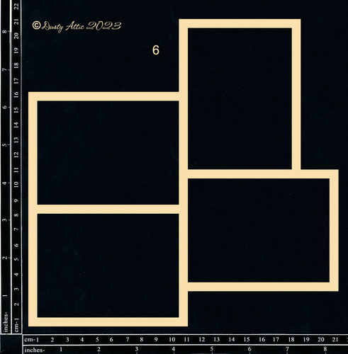 Dusty Attic - "Collage Frameworks #6"