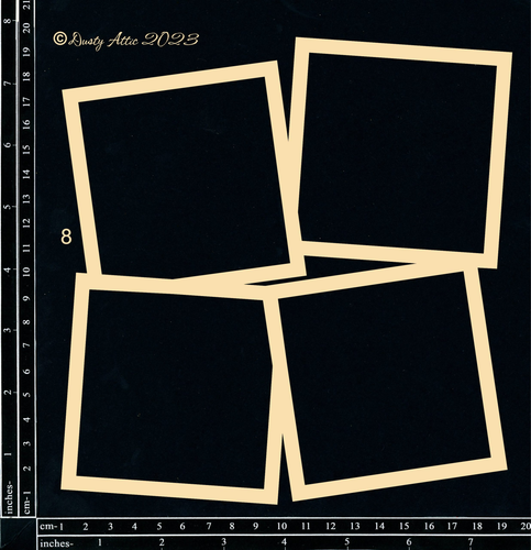 Dusty Attic - "Collage Frameworks #8"