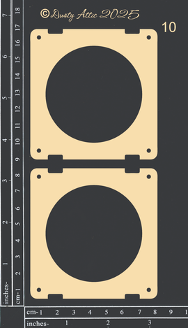 Dusty Attic - "Specimen Slides #10 - Large Circle"