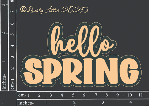 Dusty Attic - "Words - Hello Spring"