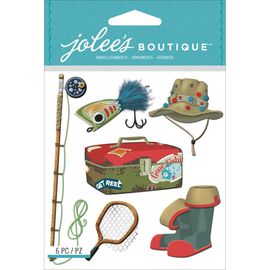 EK Success - Jolee's Boutique Dimensional Stickers - Fishing