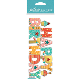 EK Success - Jolee's Boutique Dimensional Stickers - Happy Birthday